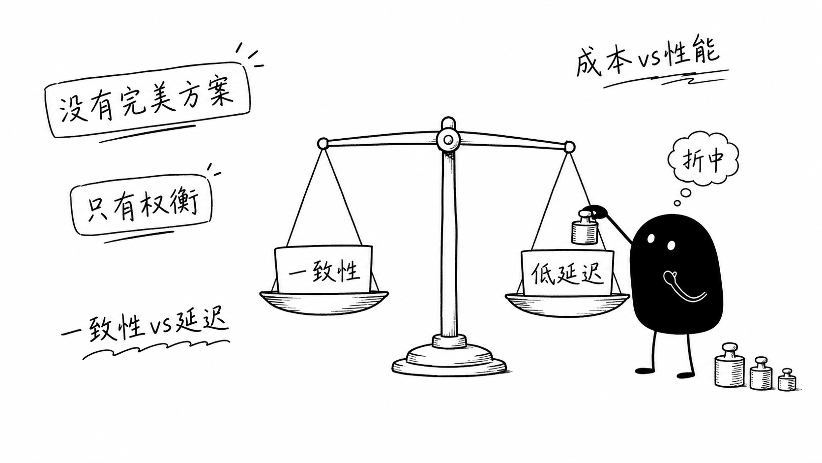 插图:权衡天平